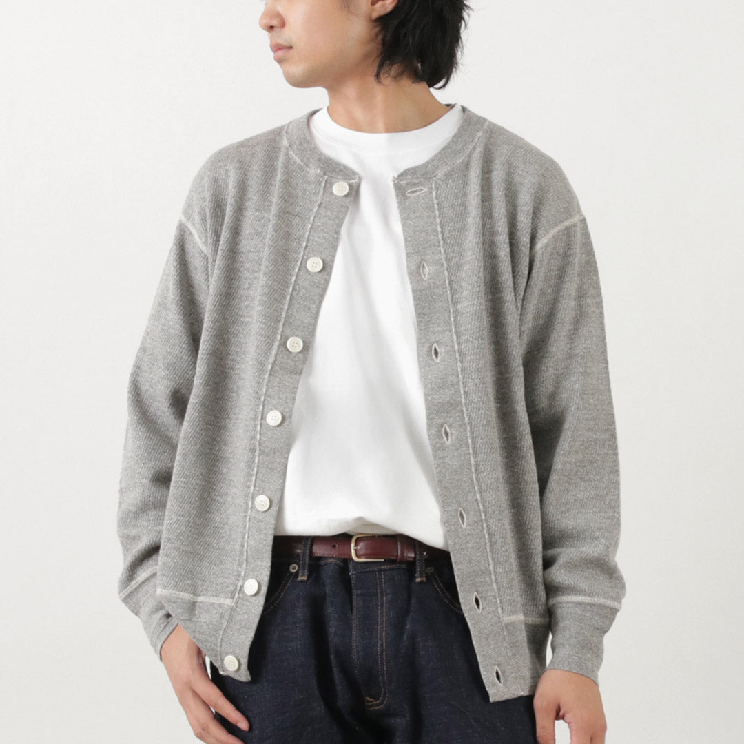 Cardigan en coton de films de cinéma / duc