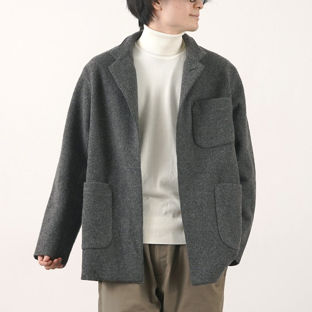 Filmelange / Hiet Melton Knit Jacket