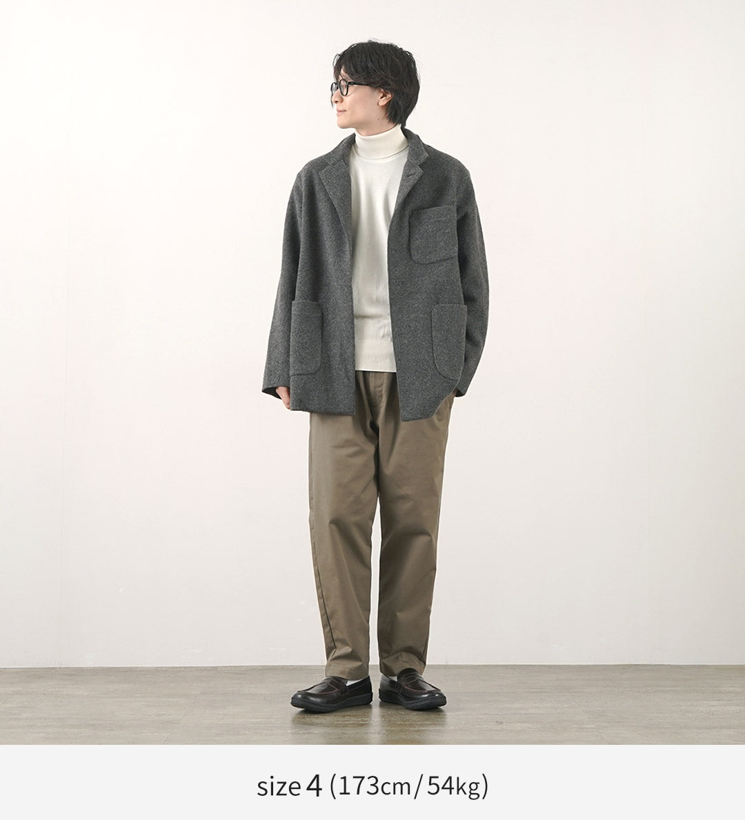 Filmelange / Hiet Melton Knit Jacket