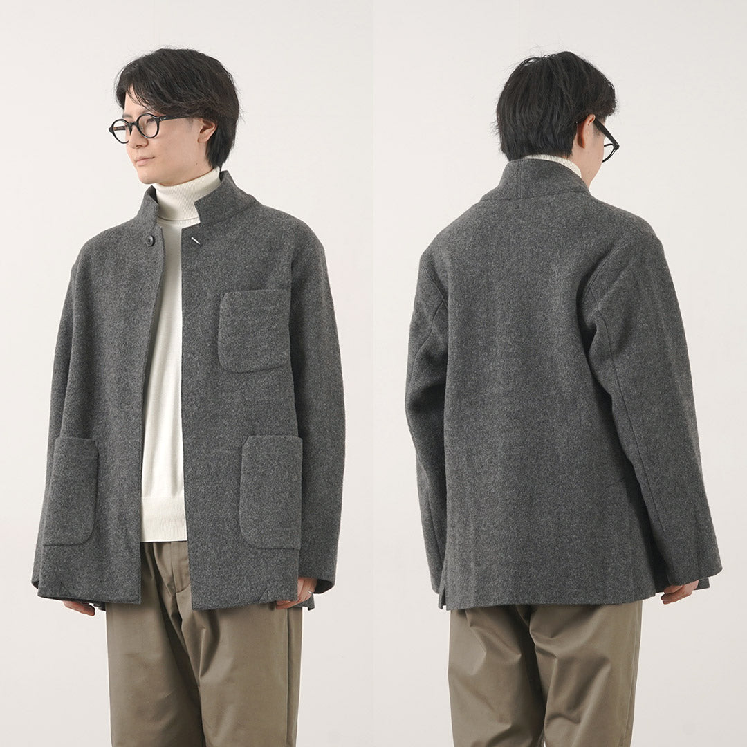 Filmelange / Hiet Melton Knit Jacket