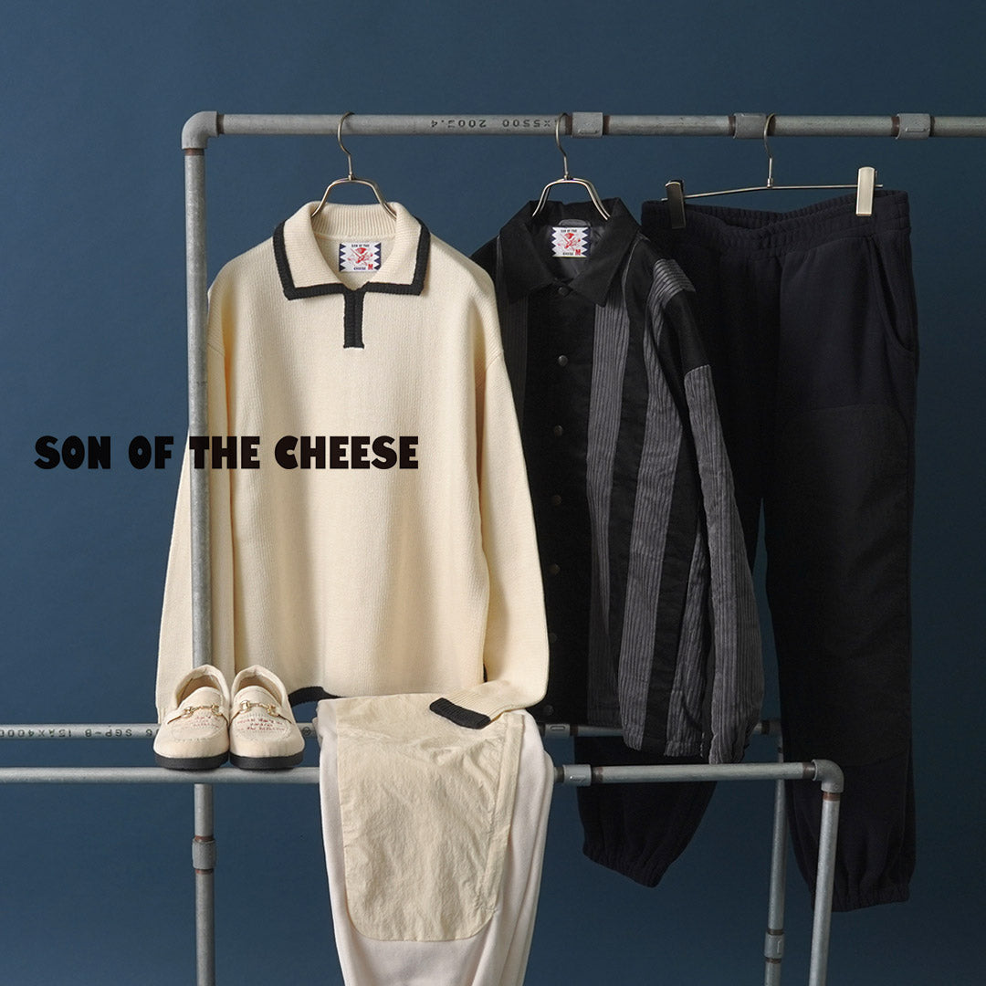 SON OF THE CHEESE / Striped Corduroy Jacket