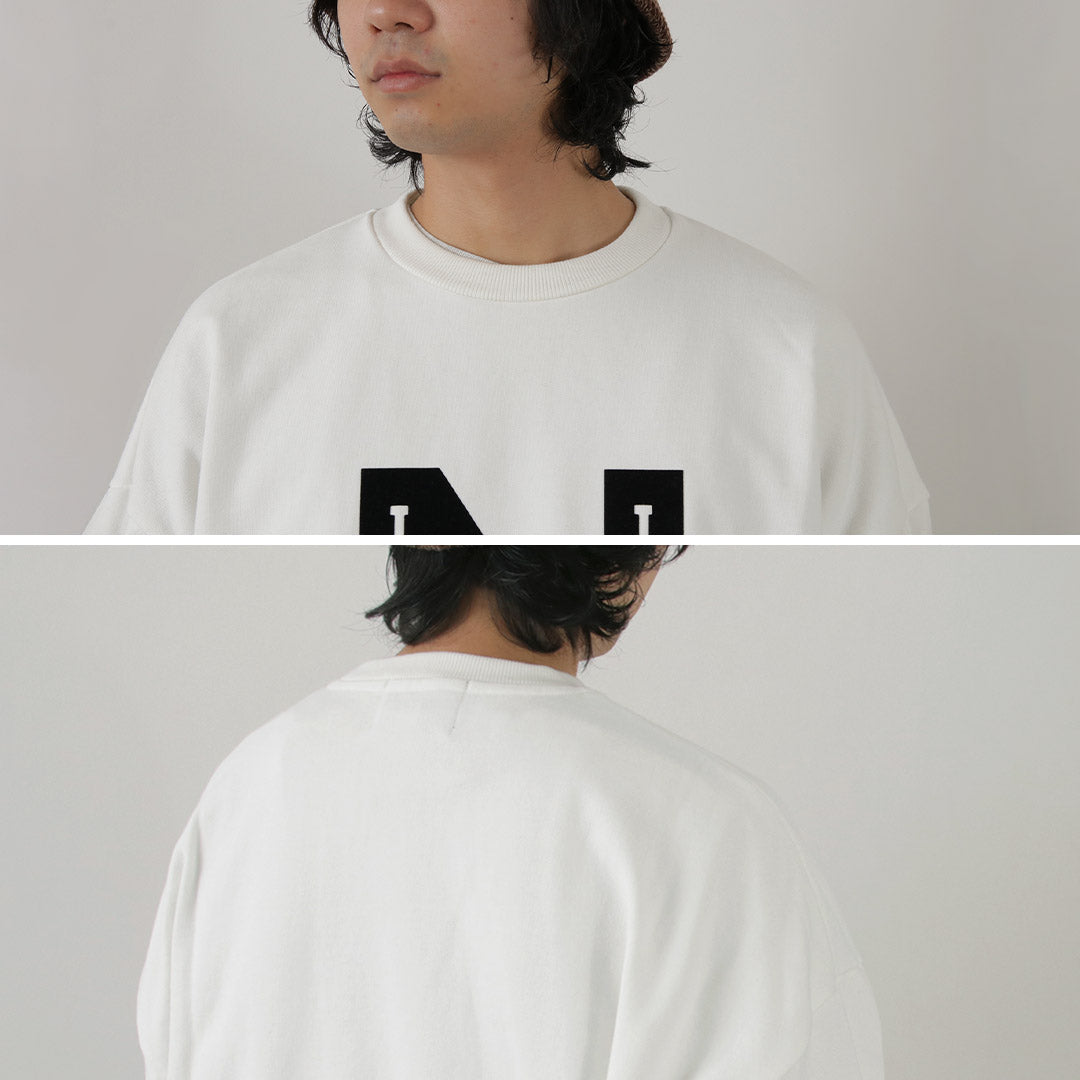 Fils du sweat à cou de fromage / Namikibashi Crew Neck