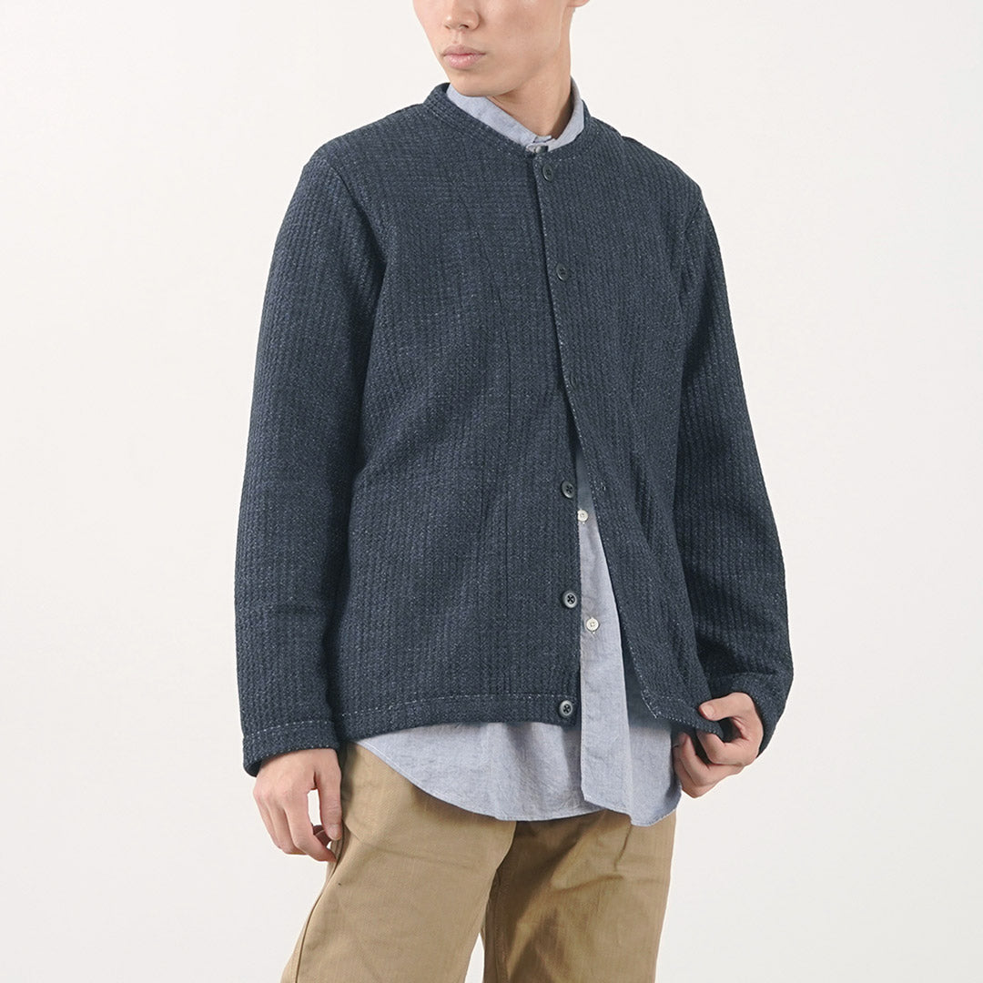 Re realizado en Tokio Japón / Glen Check Fleece Cardigan