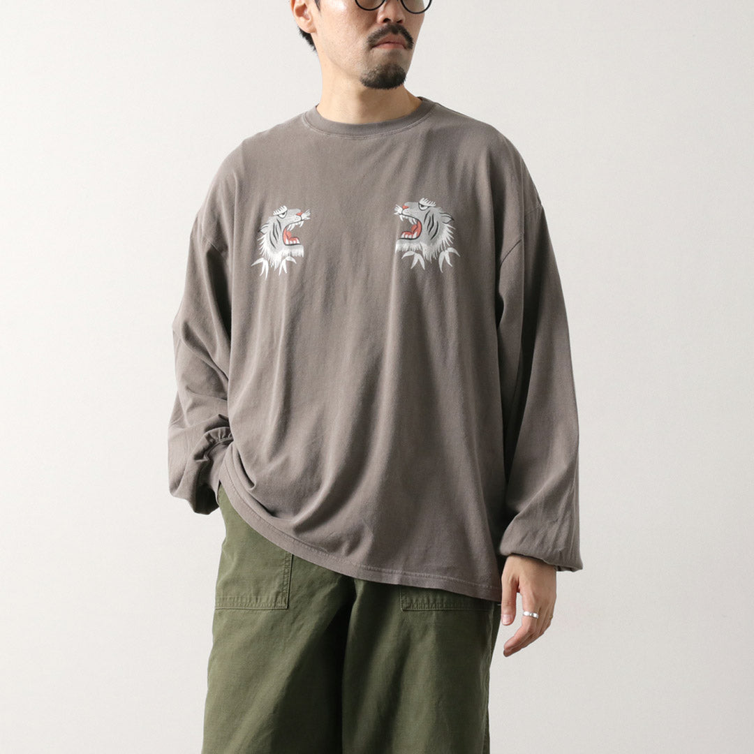 Remi Relief / Hard Special 20 Jersey TEE de manga larga (Patrón de tigre)