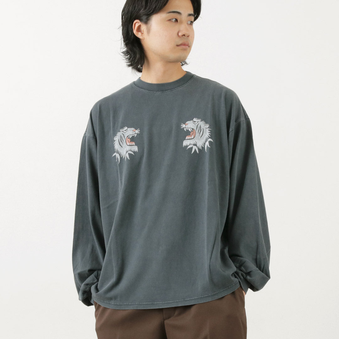 REMI RELIEF / HARD Special 20 Jersey Long sleeve Tee (Tiger Pattern)