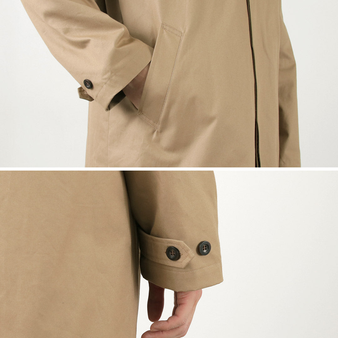 ROCOCO / High Density fabric Balmacaan Coat