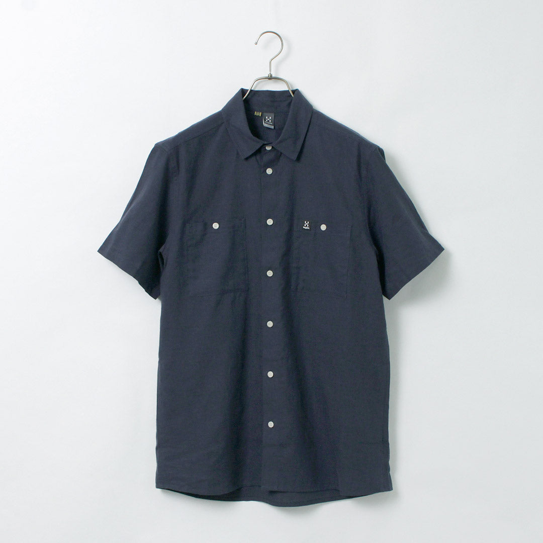 HAGLOFS / Curious Hemp Short Sleeve Shirt