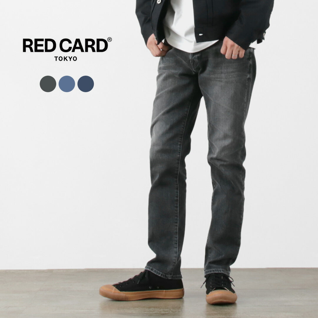 RED CARD / Rhythm Slim Tapered Stretch Denim Pants