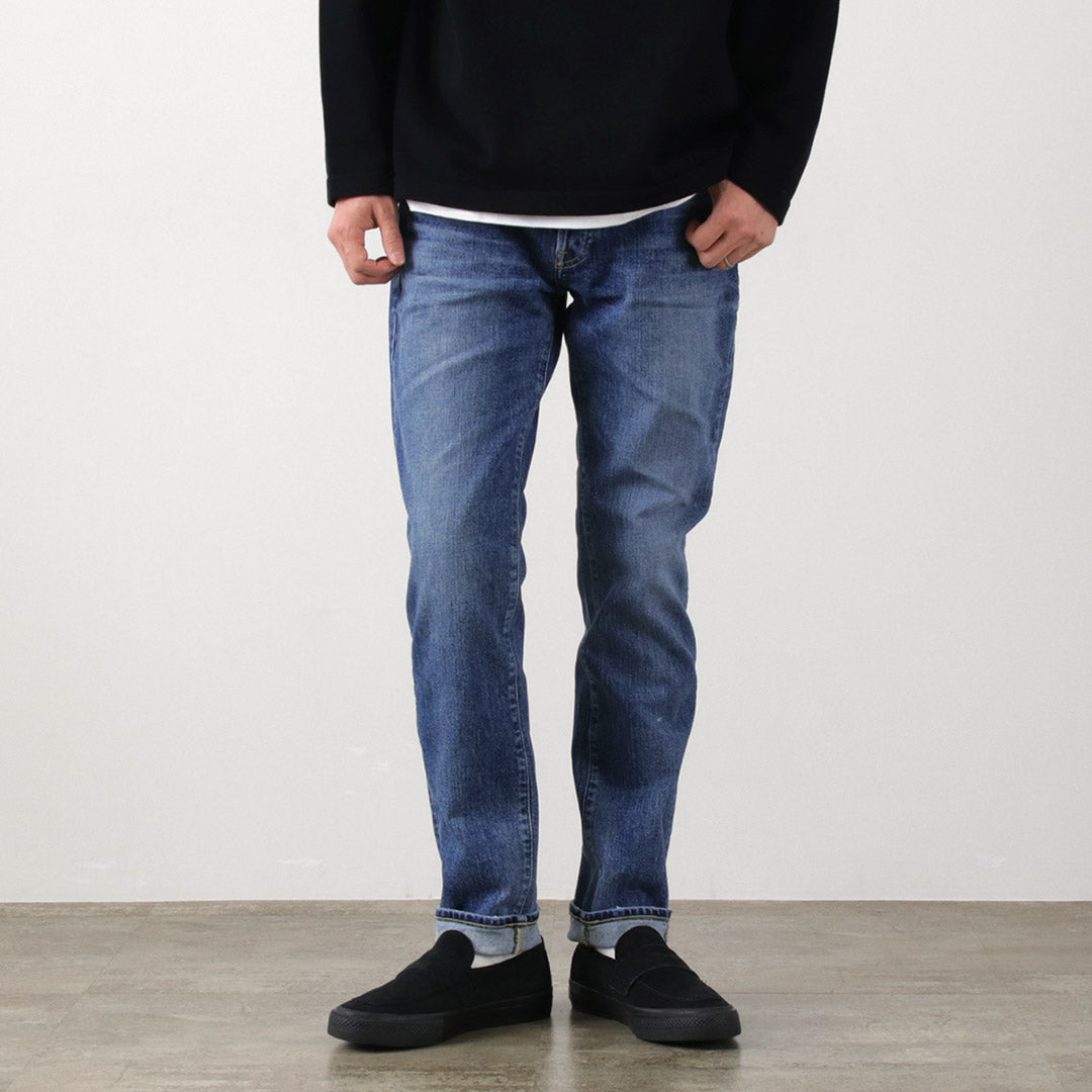 RED CARD / Rhythm Slim Tapered Stretch Denim Pants