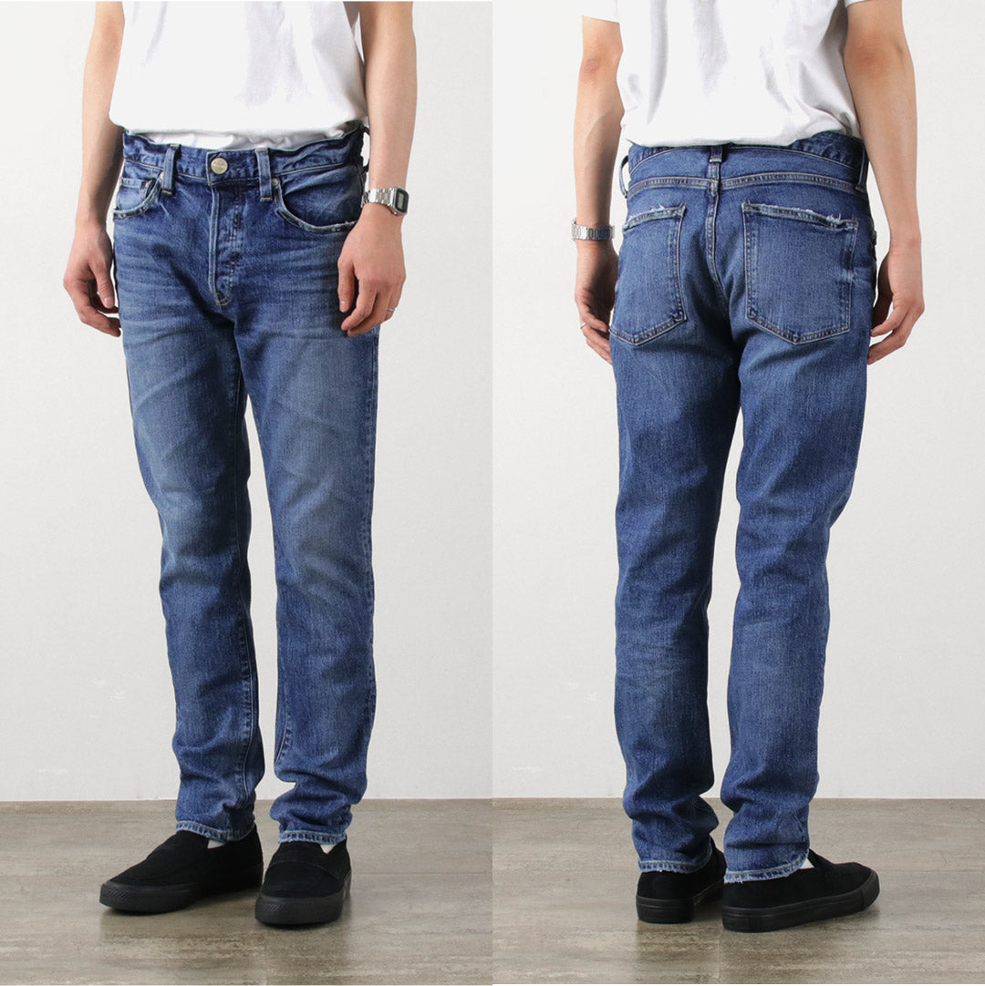 RED CARD / Rhythm Slim Tapered Stretch Denim Pants