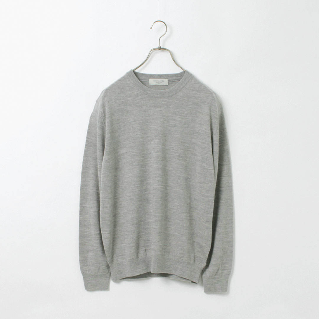 Mooncastle / Extra Fine Merino Wool Crew Neck