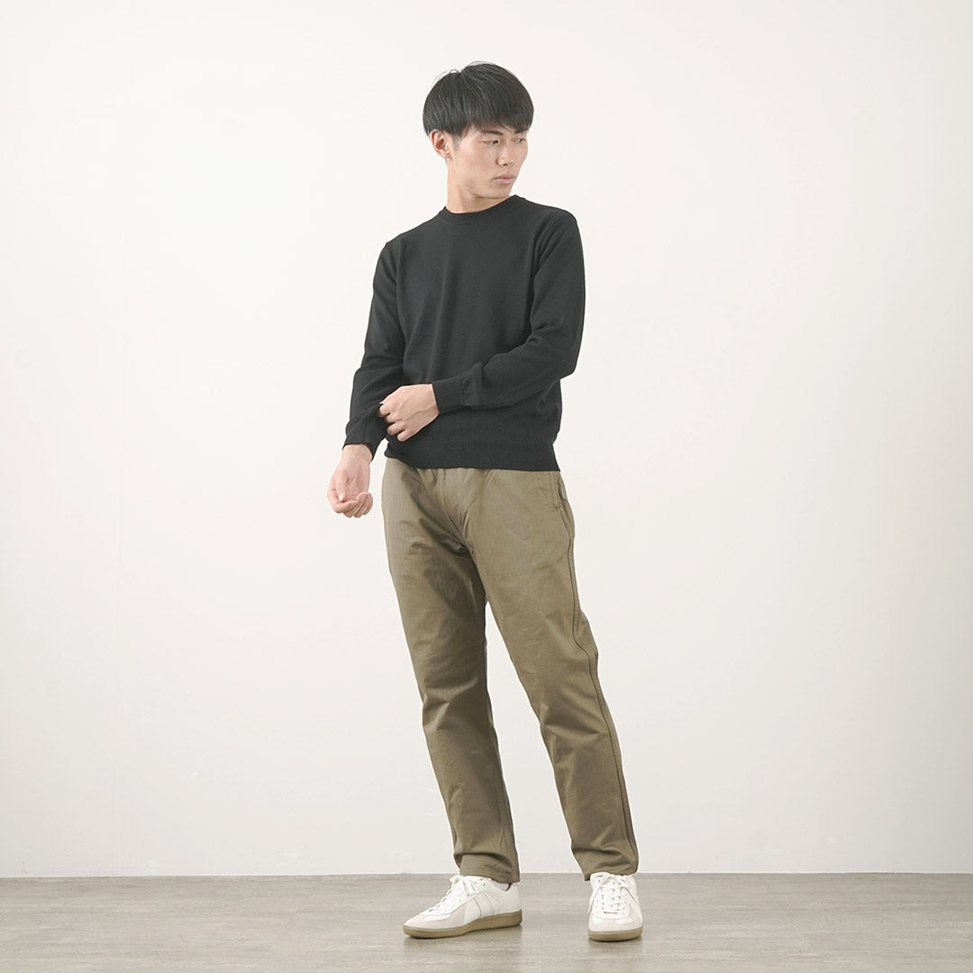 MOONCASTLE / Extra Fine Merino Wool Crew Neck