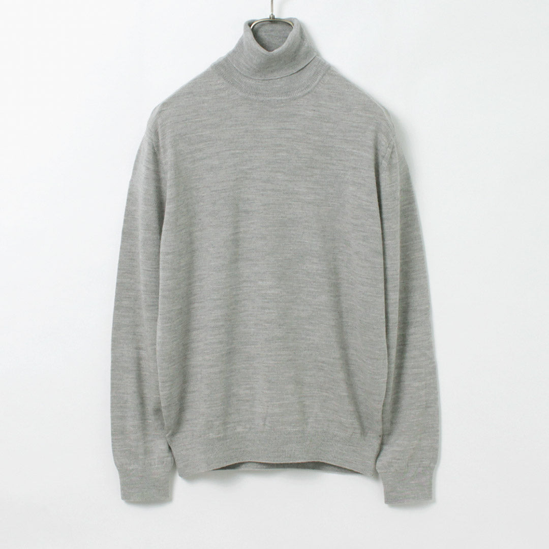 Mooncastle / Extra Fine Merino Wool Turtleneck