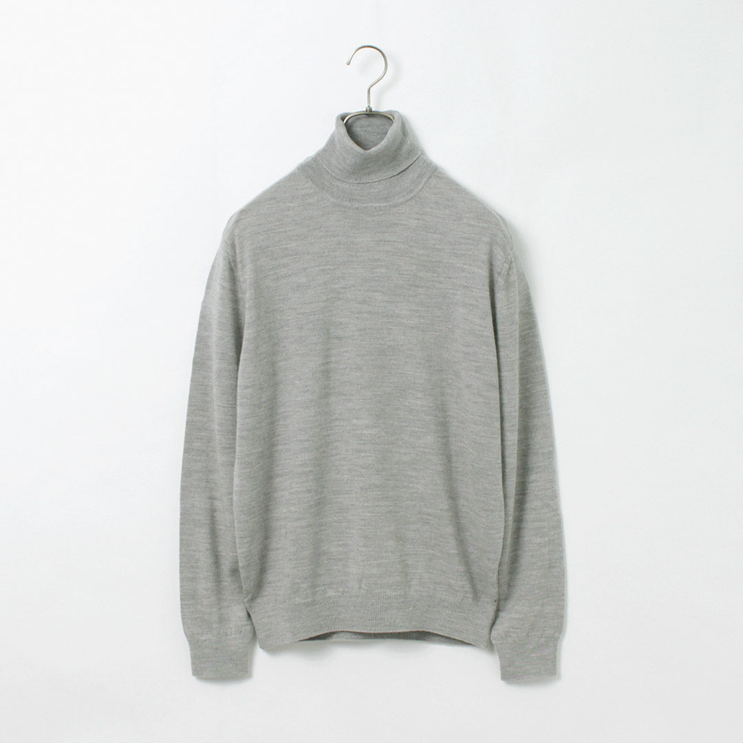 Mooncastle / Extra Fine Merino Wool Turtleneck