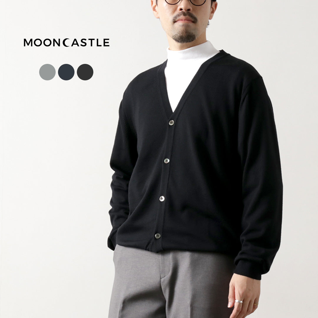 Mooncastle / Extra Fine Merino Wool 카디건