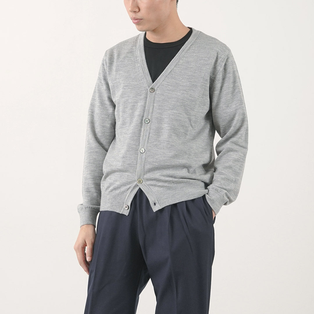 Mooncastle / Extra Fine Merino Wool 카디건