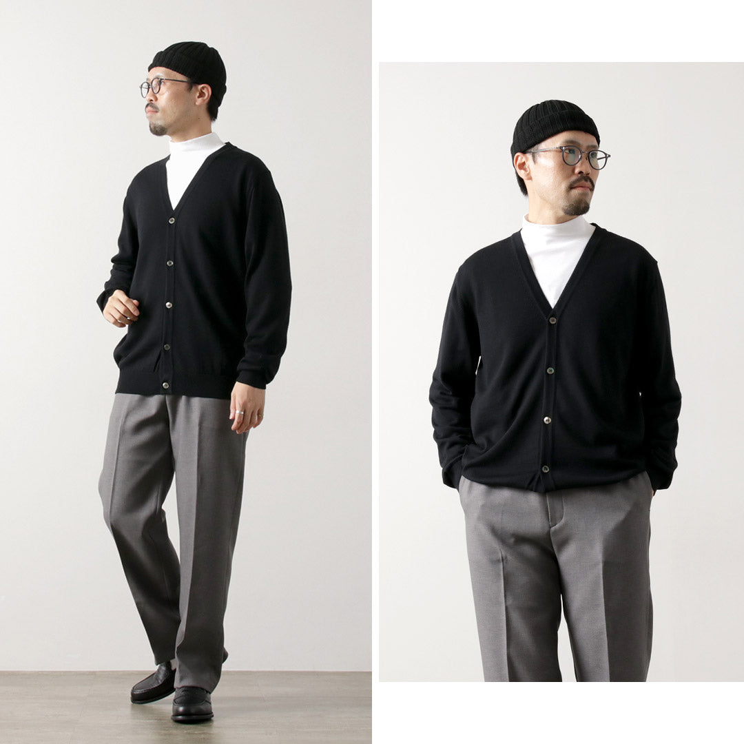 Mooncastle / Extra Fine Merino Wool 카디건