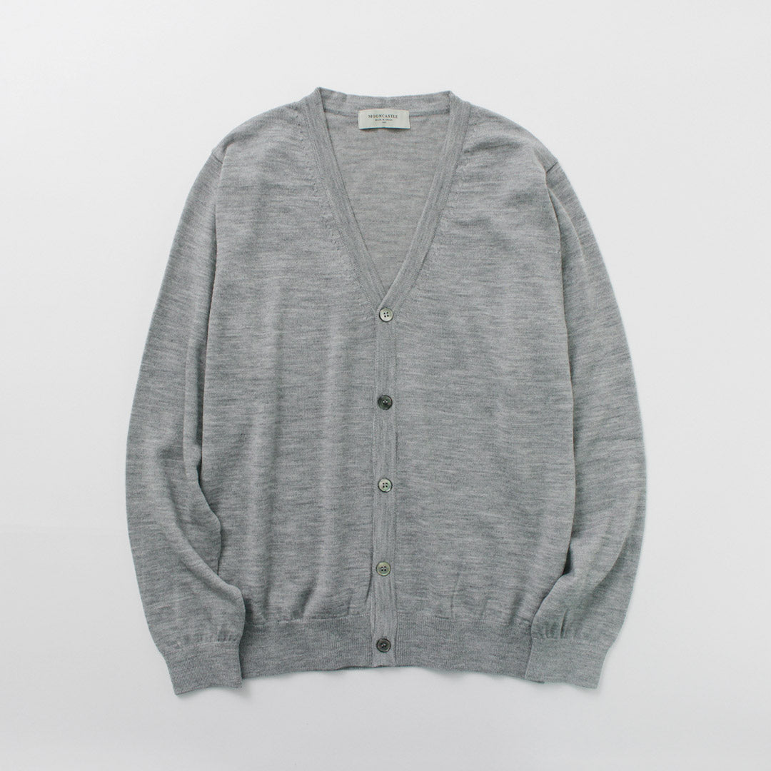 Mooncastle / Extra Fine Merino Wool 카디건