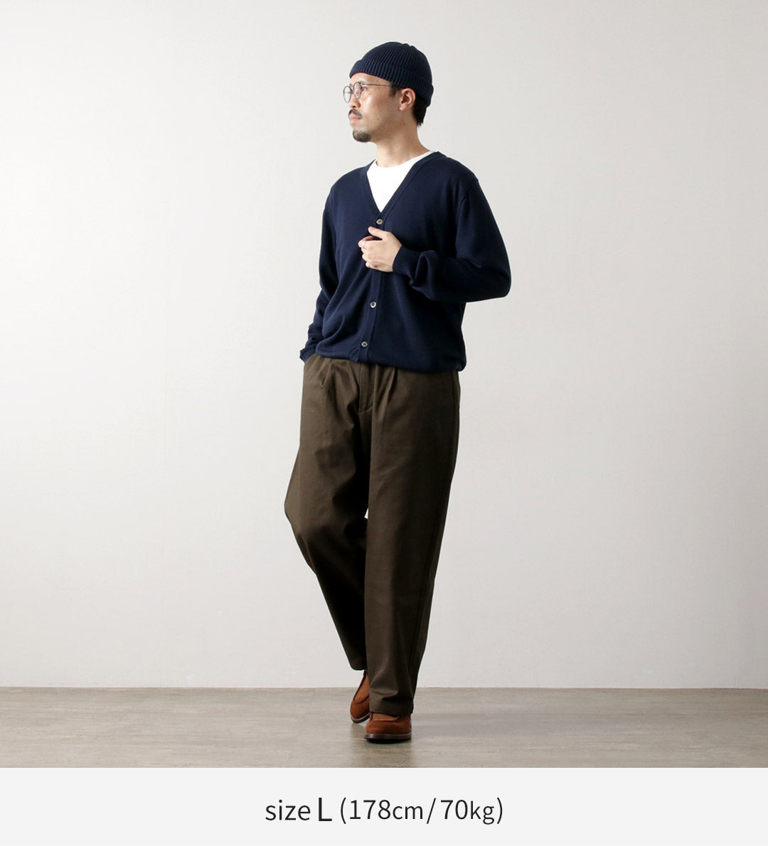 Mooncastle / Extra Fine Merino Wool 카디건