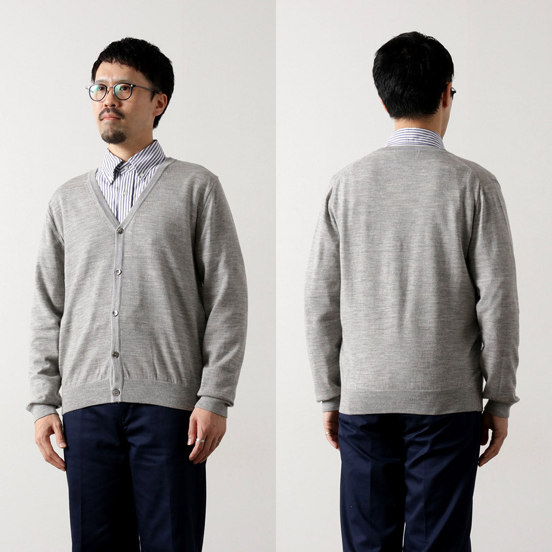 Mooncastle / Extra Fine Merino Wool 카디건