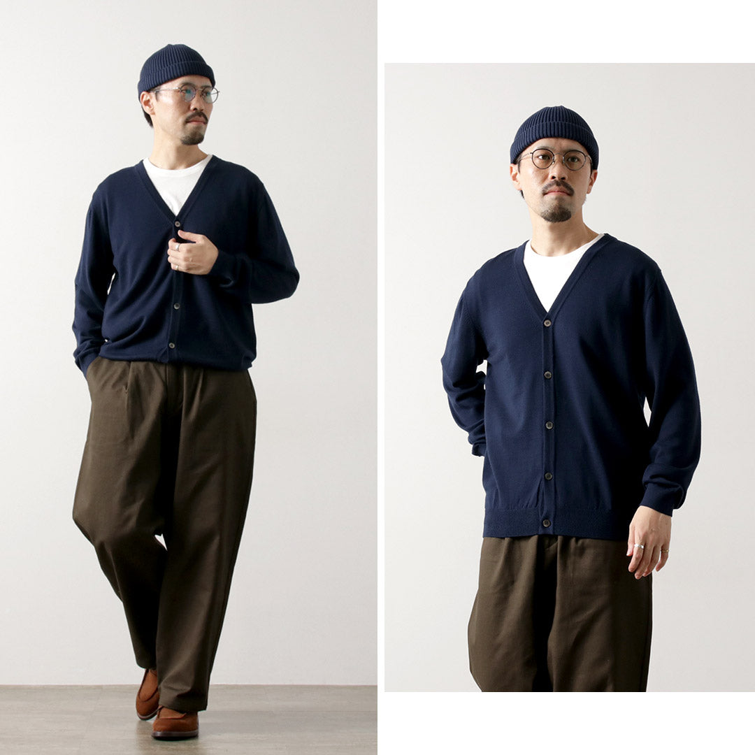 Mooncastle / Extra Fine Merino Wool 카디건