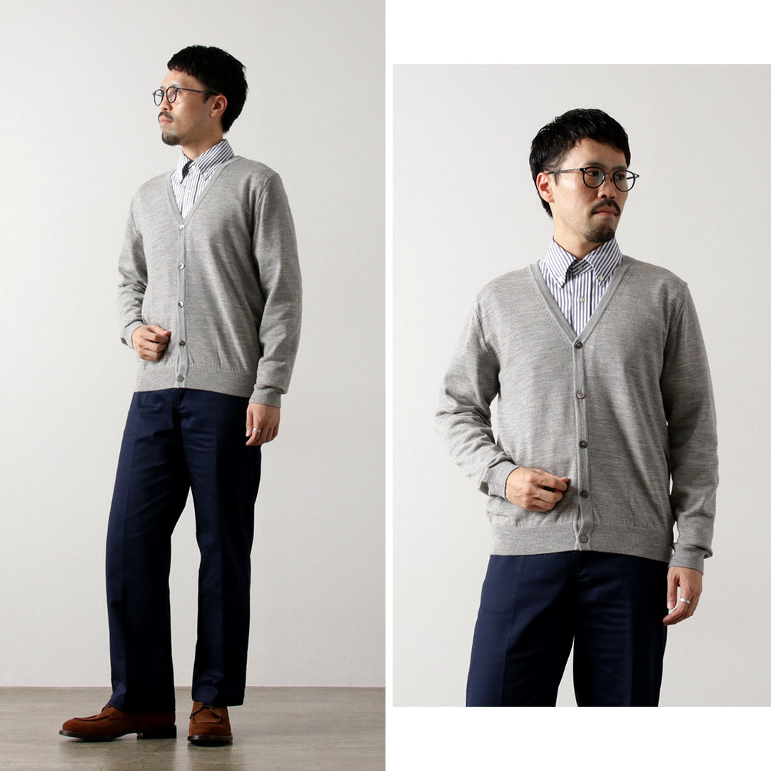 Mooncastle / Extra Fine Merino Wool 카디건