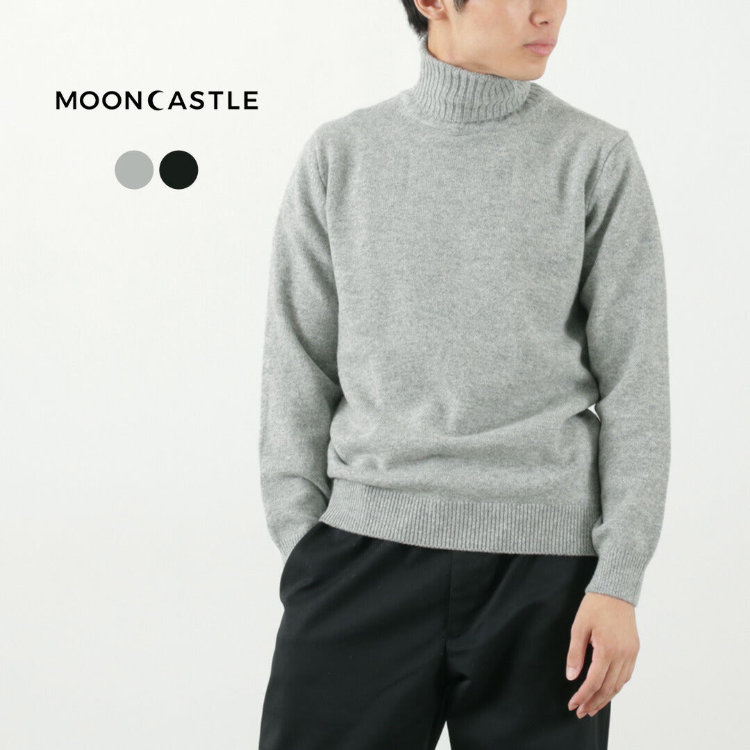 Mooncastle / Cashmere Silk Lambs Wool Coltleneck