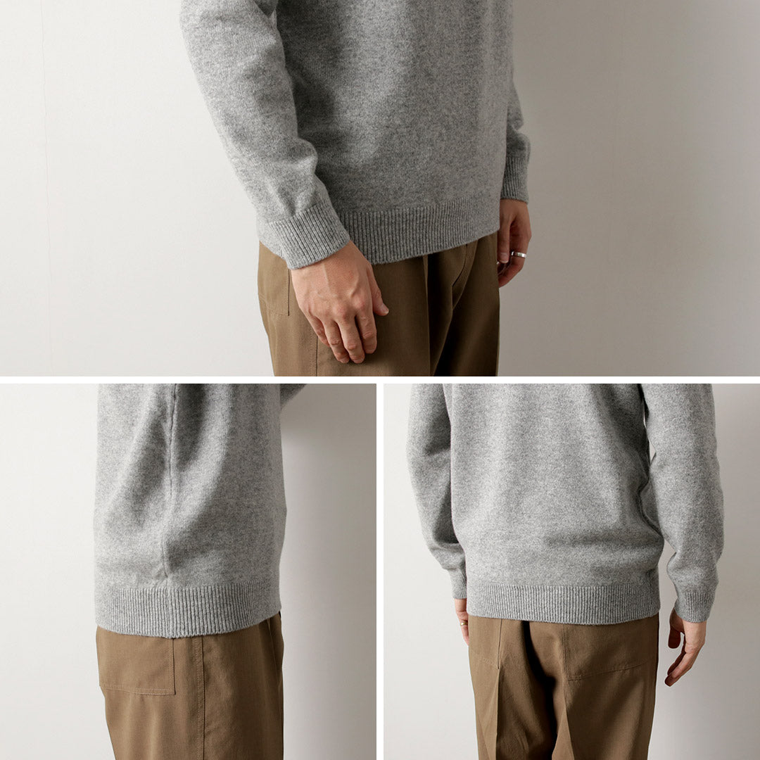 Mooncastle / Cashmere Silk Lambs Wool Turtleneck