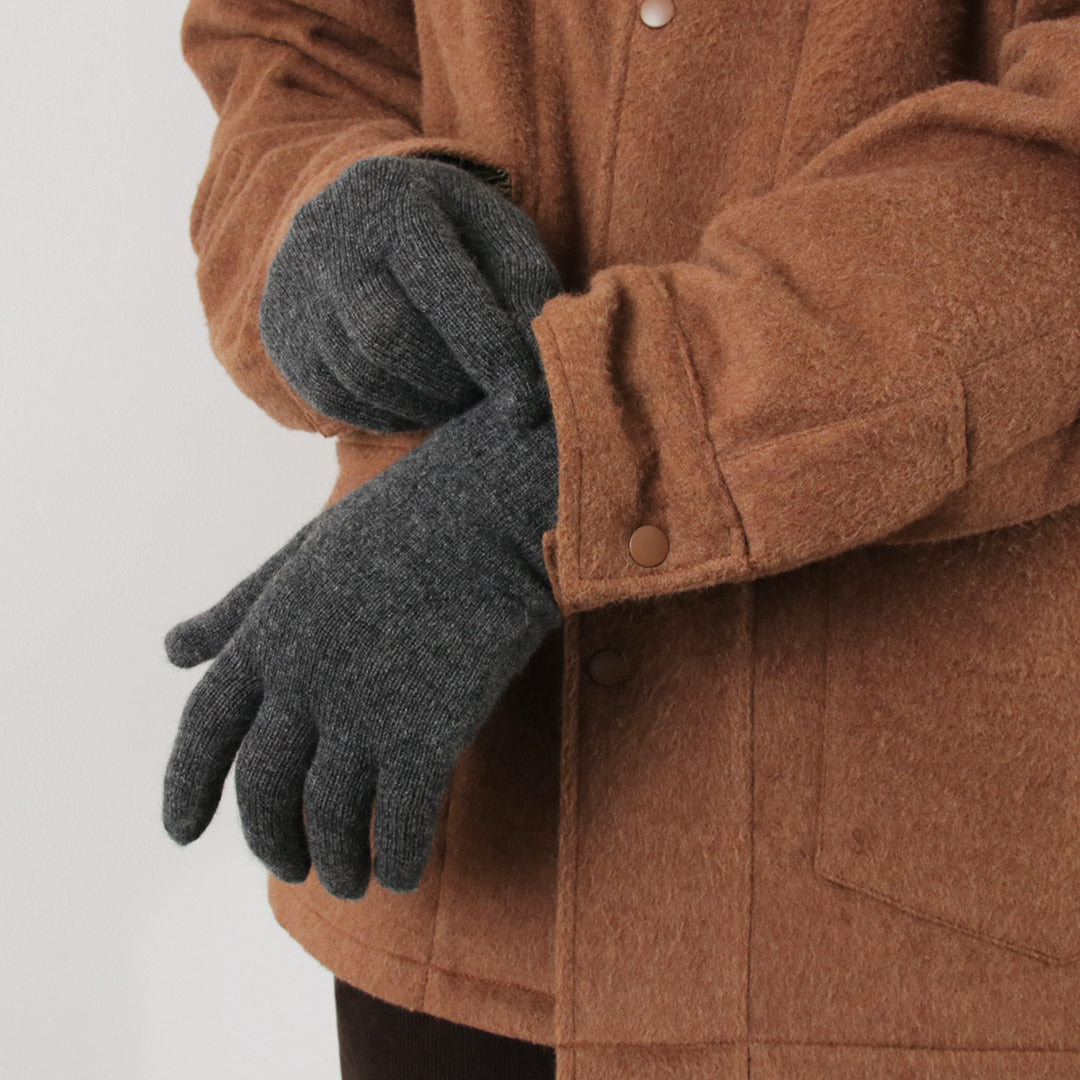 MOONCASTLE / Plain Stitch Cashmere Gloves