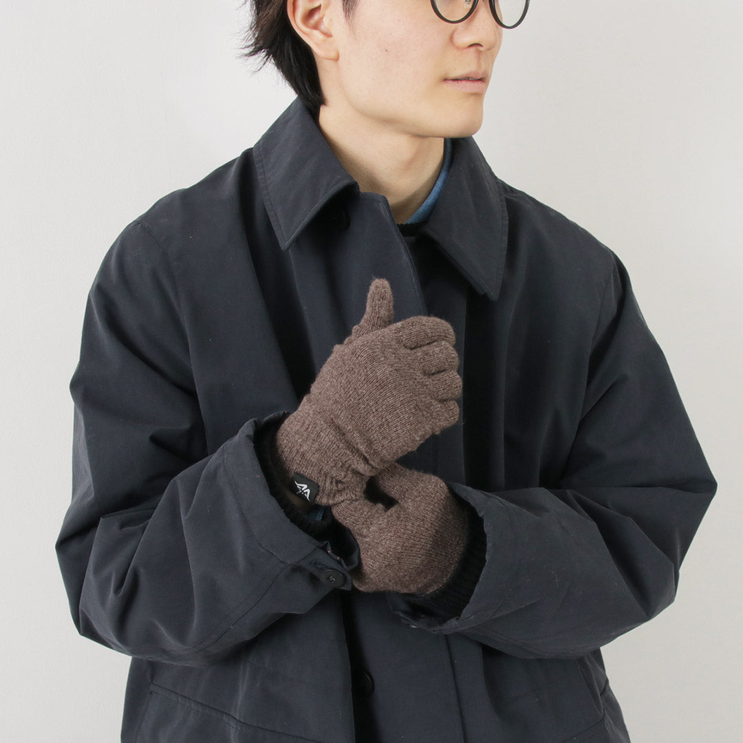 MOONCASTLE / Plain Stitch Cashmere Gloves