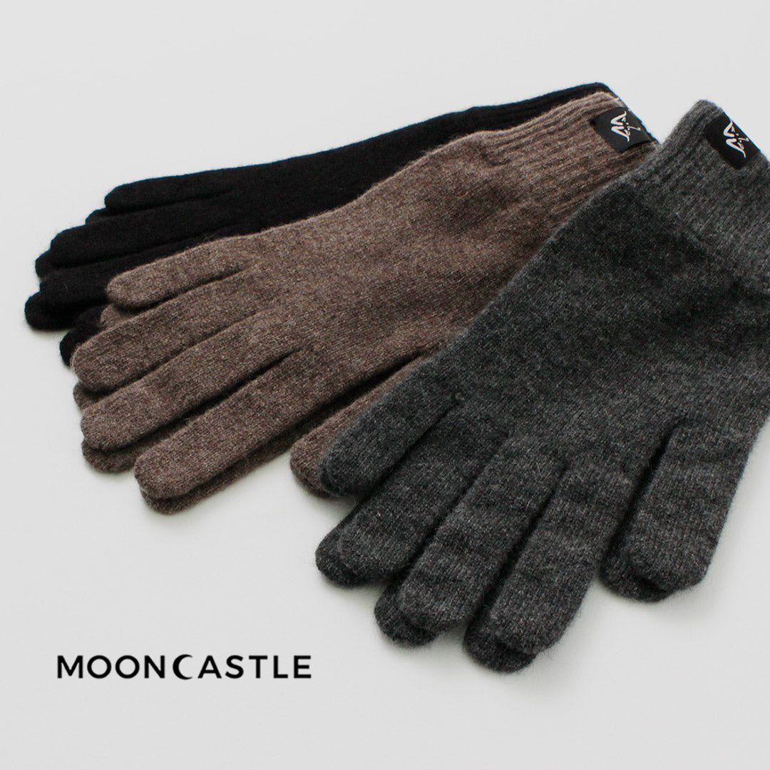 Mooncastle / Plain Stitch Cashmere手套