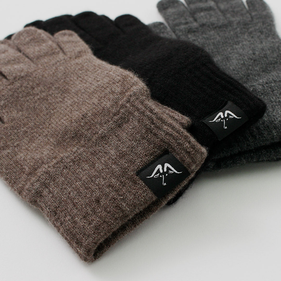 MOONCASTLE / Plain Stitch Cashmere Gloves