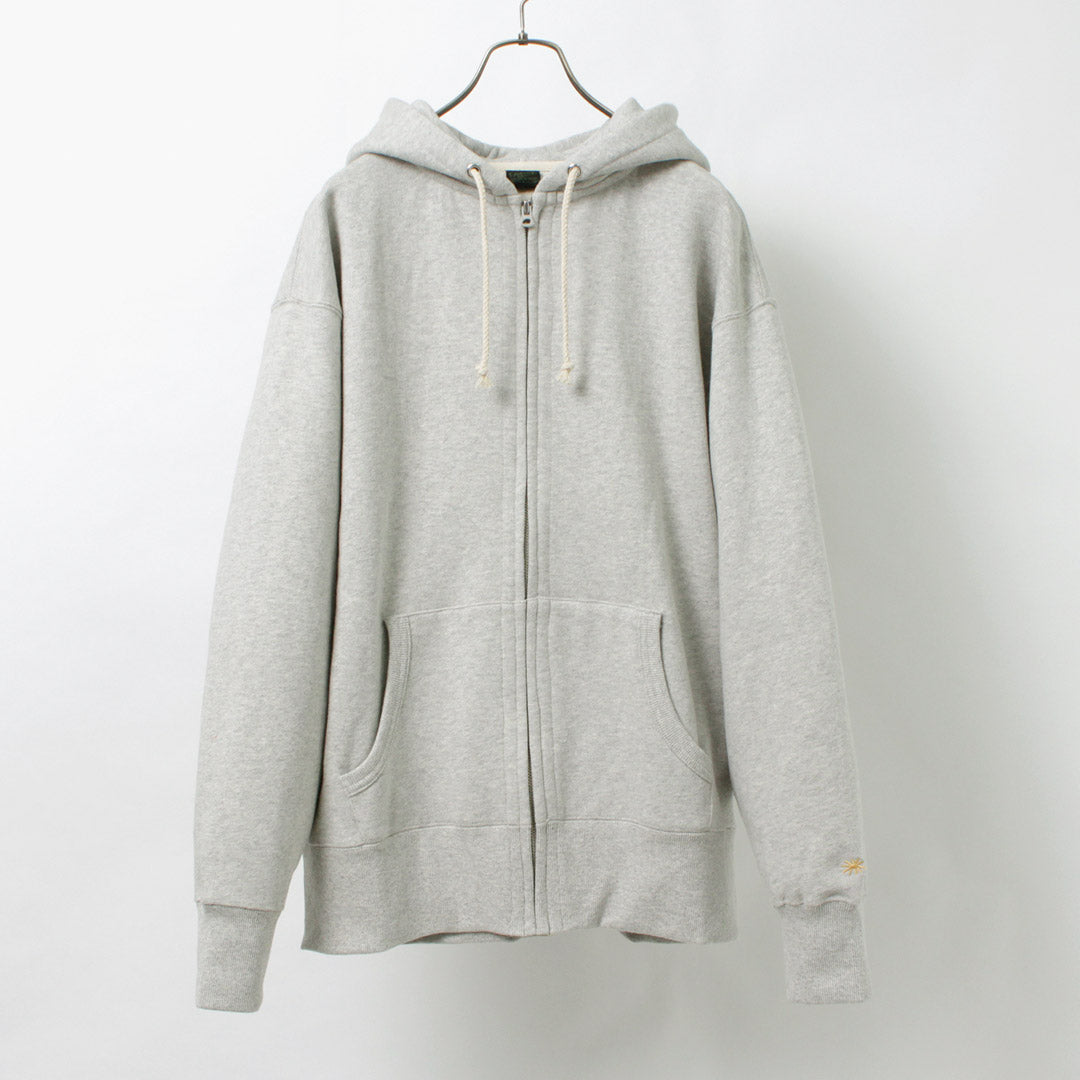 Sweat à capuche gohemp / chanvre zip-up