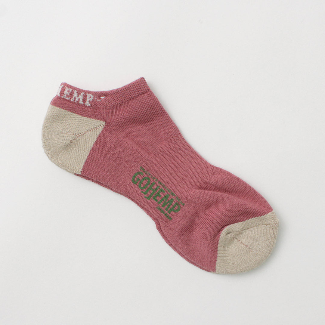 GOHEMP / Panel Pile Ankle Socks