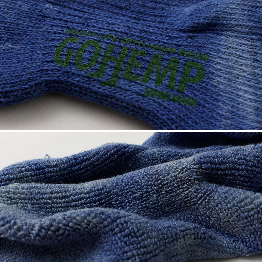 GOHEMP / Double pile ankle socks