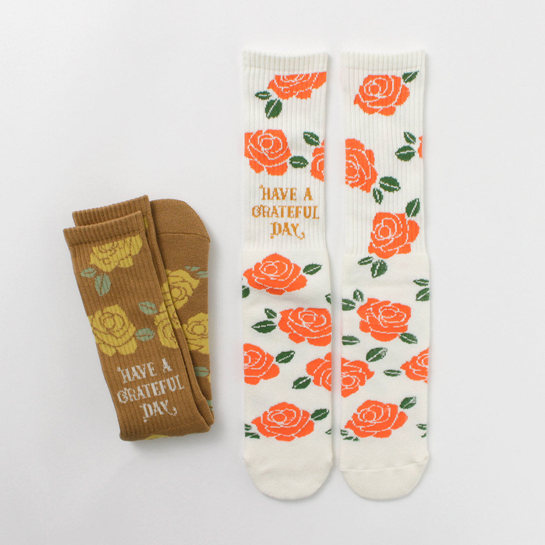 Avoir une fleur de chaussettes / équipage reconnaissante