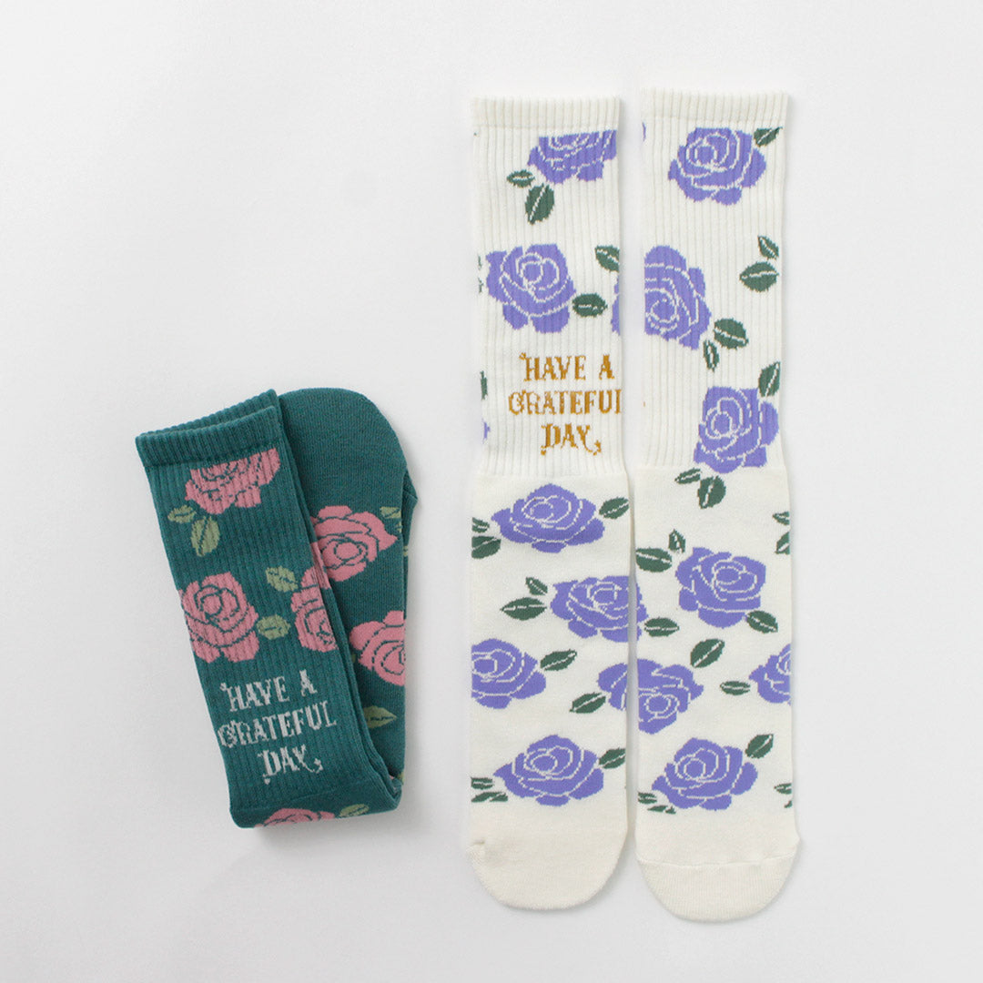 Avoir une fleur de chaussettes / équipage reconnaissante