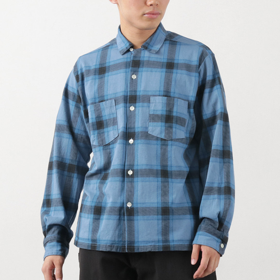 GOOD ON / Ombre Long Sleeve Open Shirt