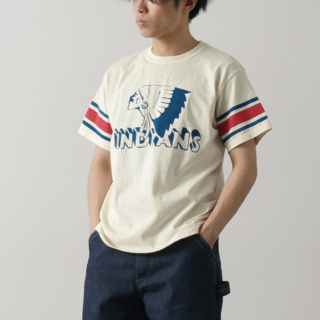 GOOD ON / Vintage Sleeve Indian S/S T-Shirt