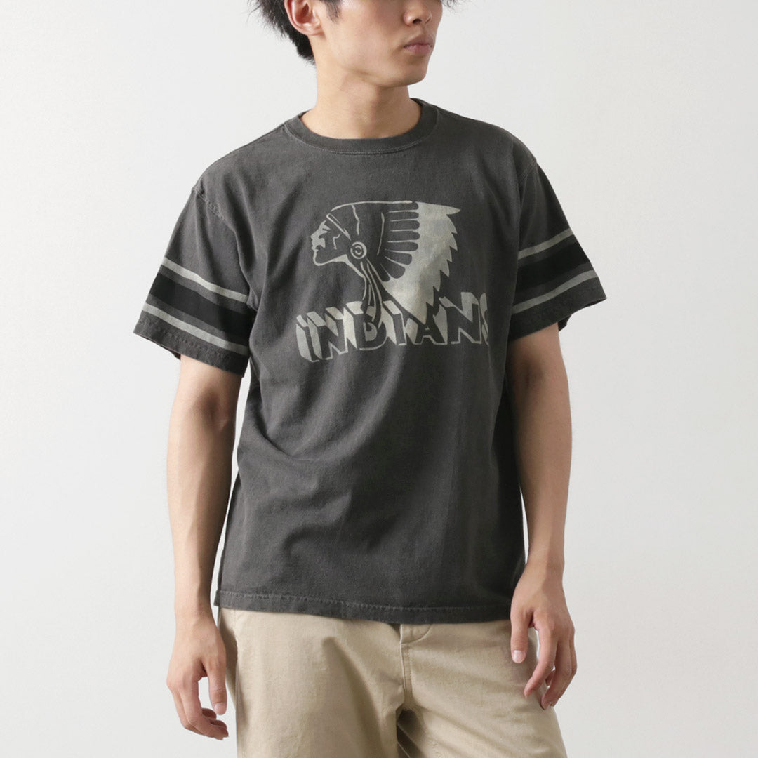 GOOD ON / Vintage Sleeve Indian S/S T-Shirt