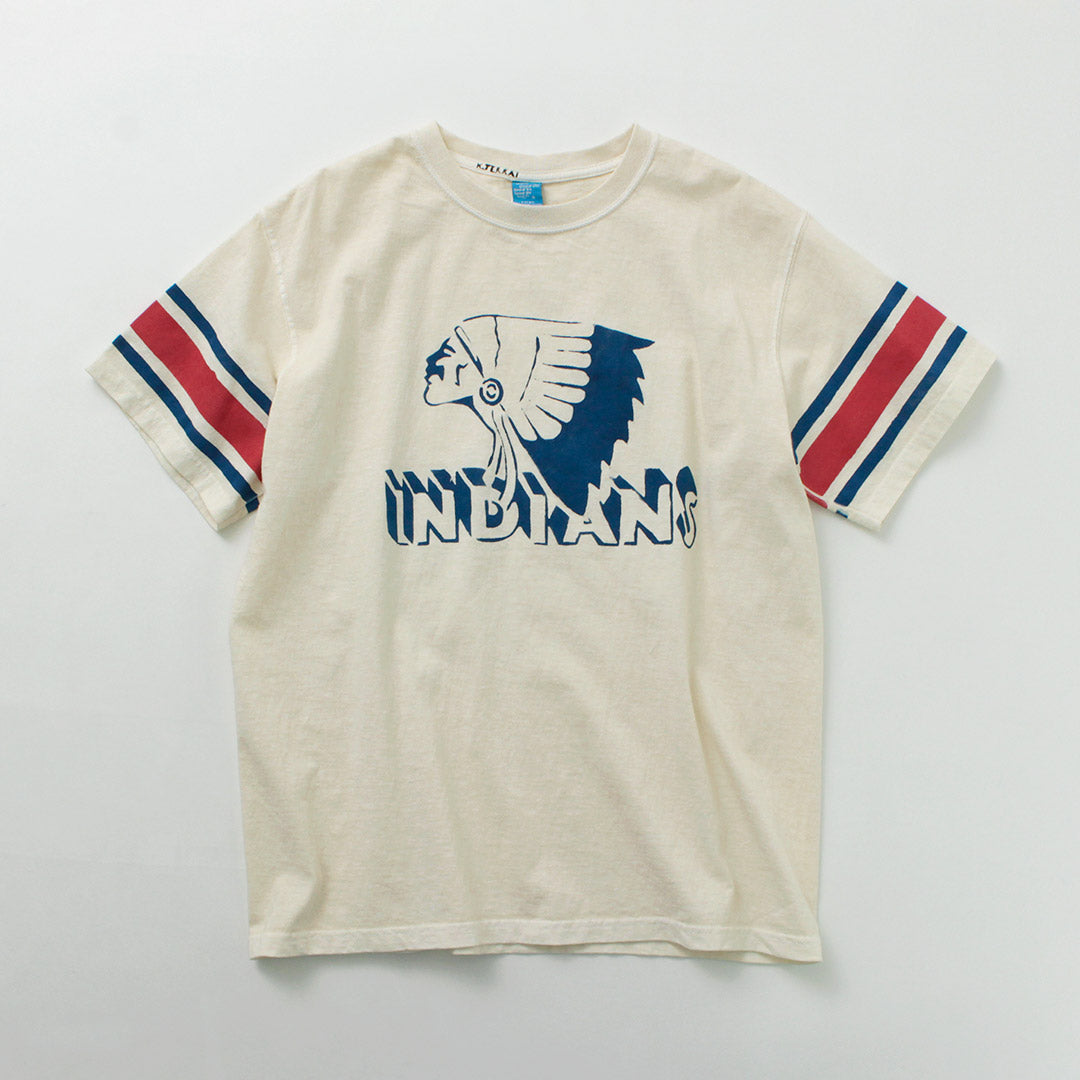 Bon t-shirt indien à manches millées / vintage