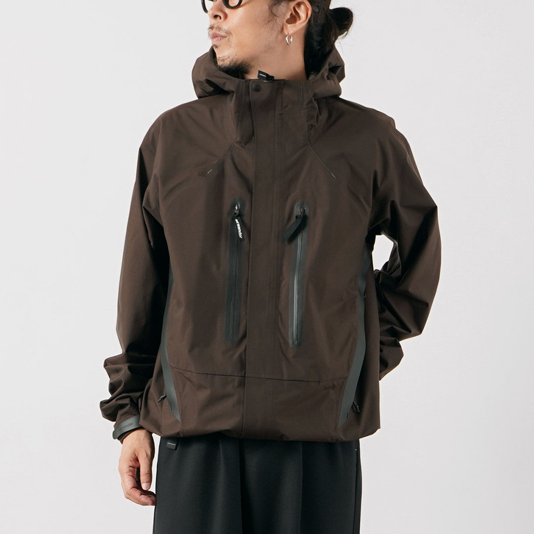 AND WANDER / 2.5-Layer Hiker Rain Jacket