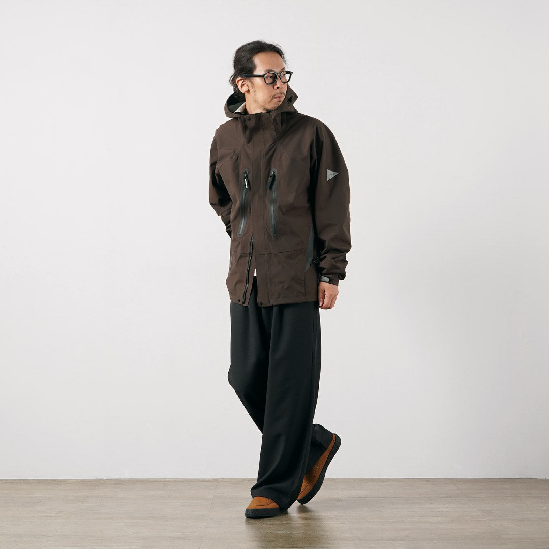 AND WANDER / 2.5-Layer Hiker Rain Jacket