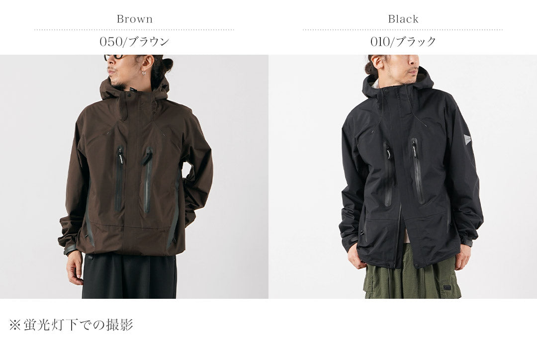 AND WANDER / 2.5-Layer Hiker Rain Jacket