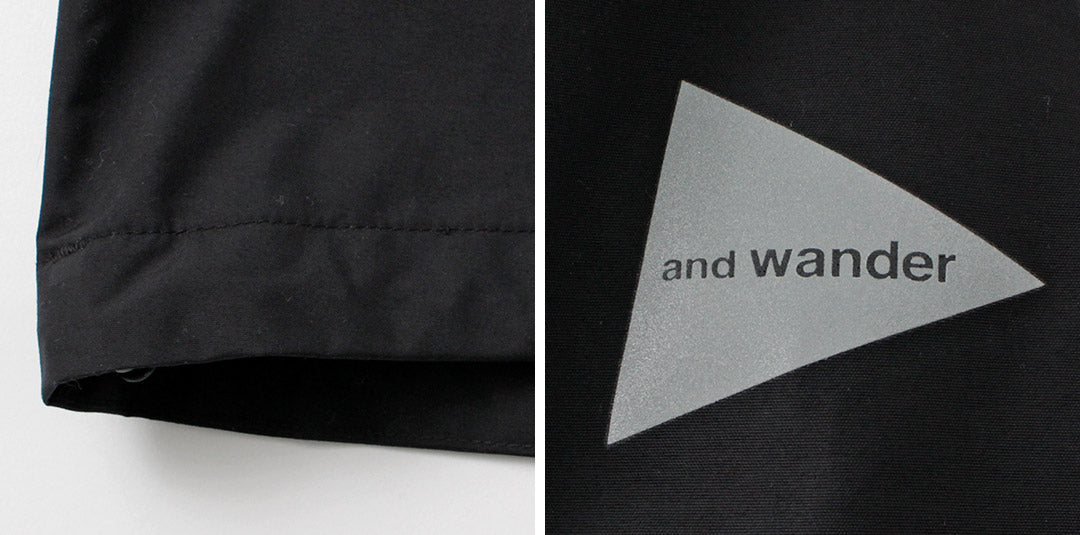 AND WANDER / 2.5-Layer Hiker Rain Jacket