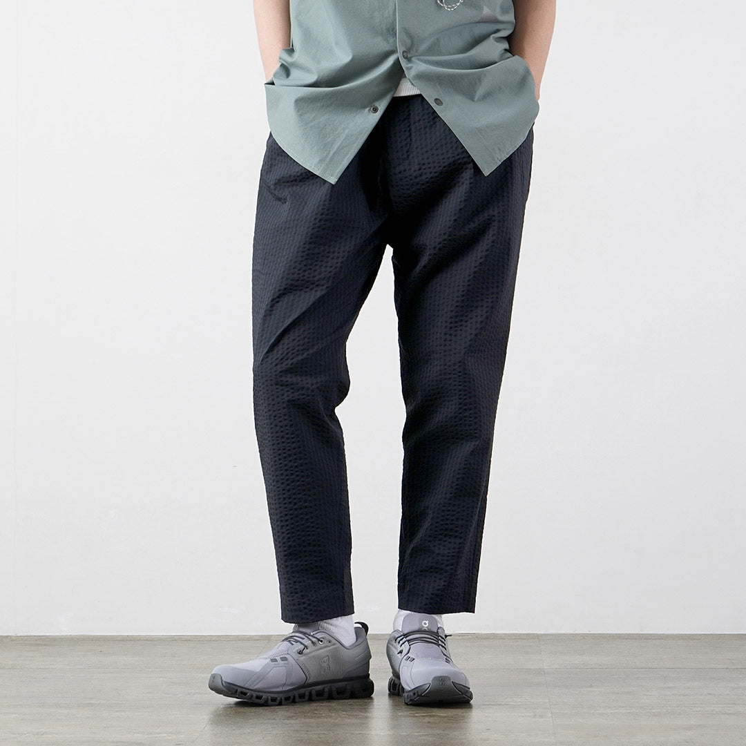 AND WANDER / Dry Soft Seersucker Pants