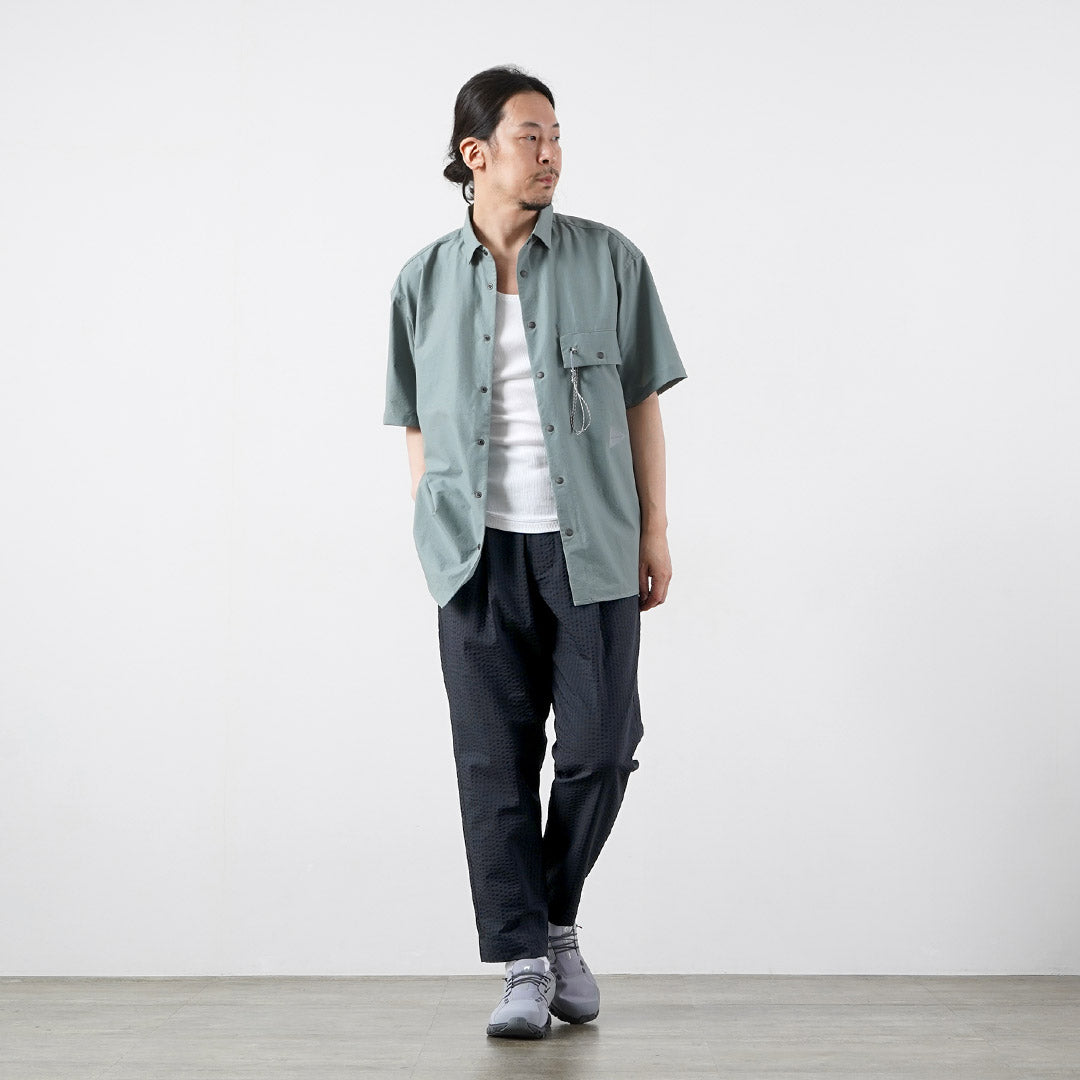 AND WANDER / Dry Soft Seersucker Pants