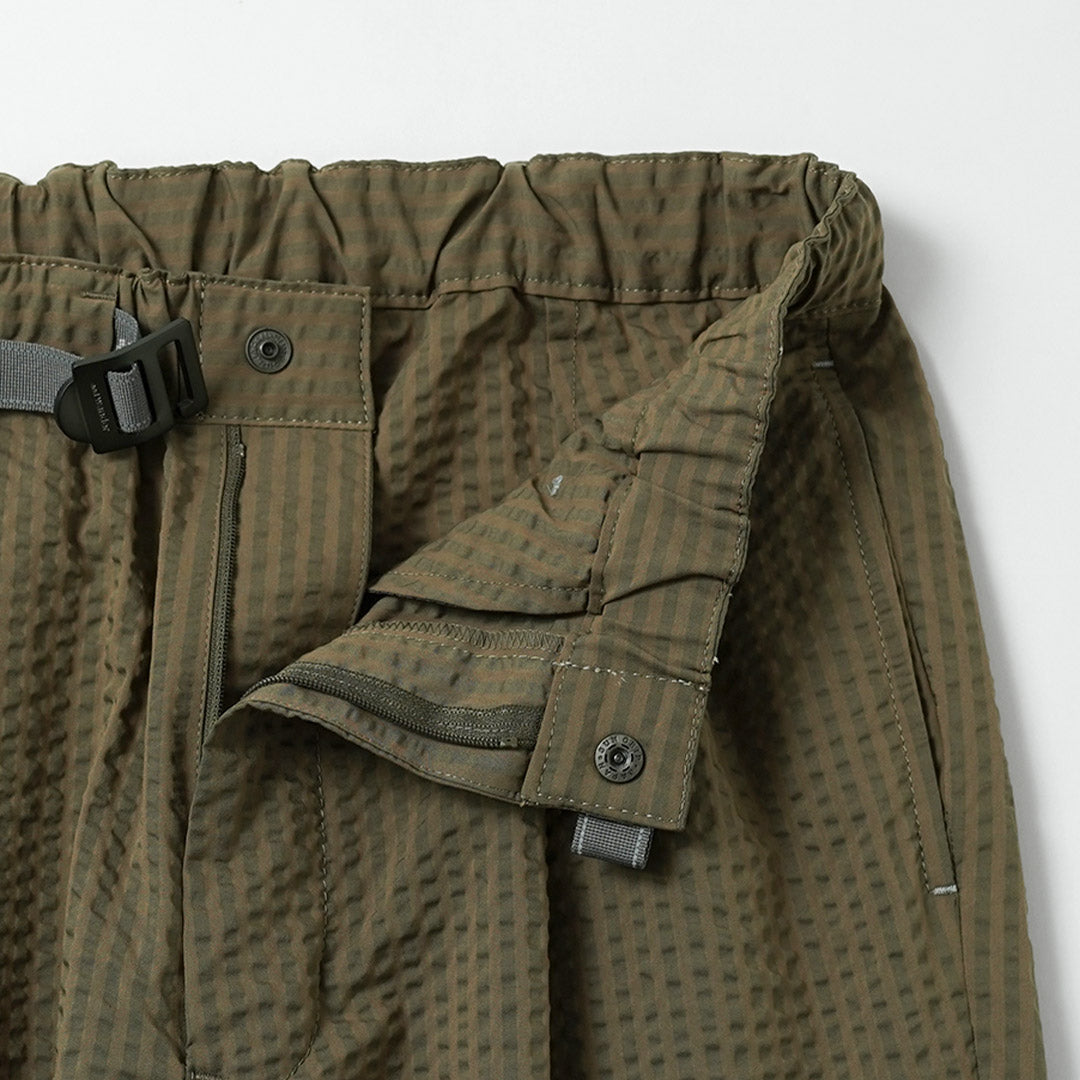 AND WANDER / Dry Soft Seersucker Pants
