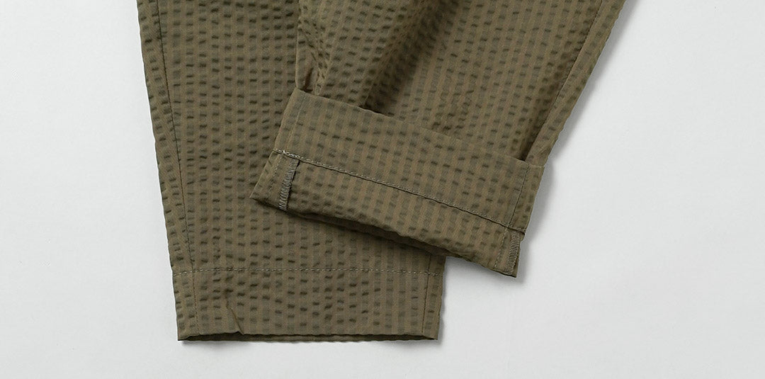 AND WANDER / Dry Soft Seersucker Pants