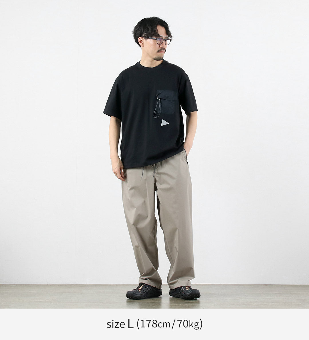 [リニューアル待ち]Y WANDER / Camiseta de bolsillo